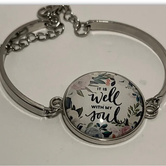 IT is well with my soul bible verse bracelet - Picture 2 of 2